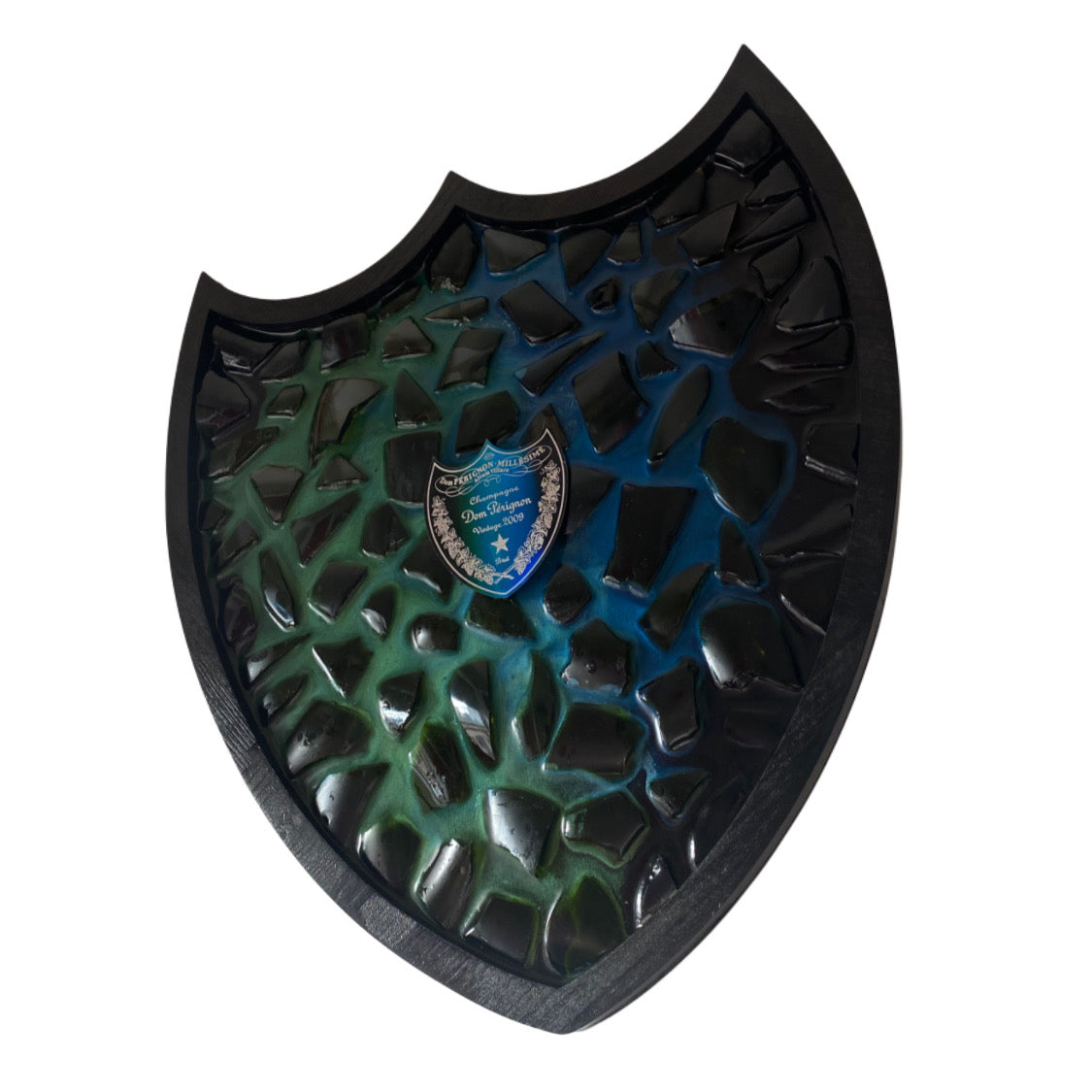 Dom Pèrignon Bouclier Peinture Vintage 2009 Tokujin Yoshioka Édition Limitée