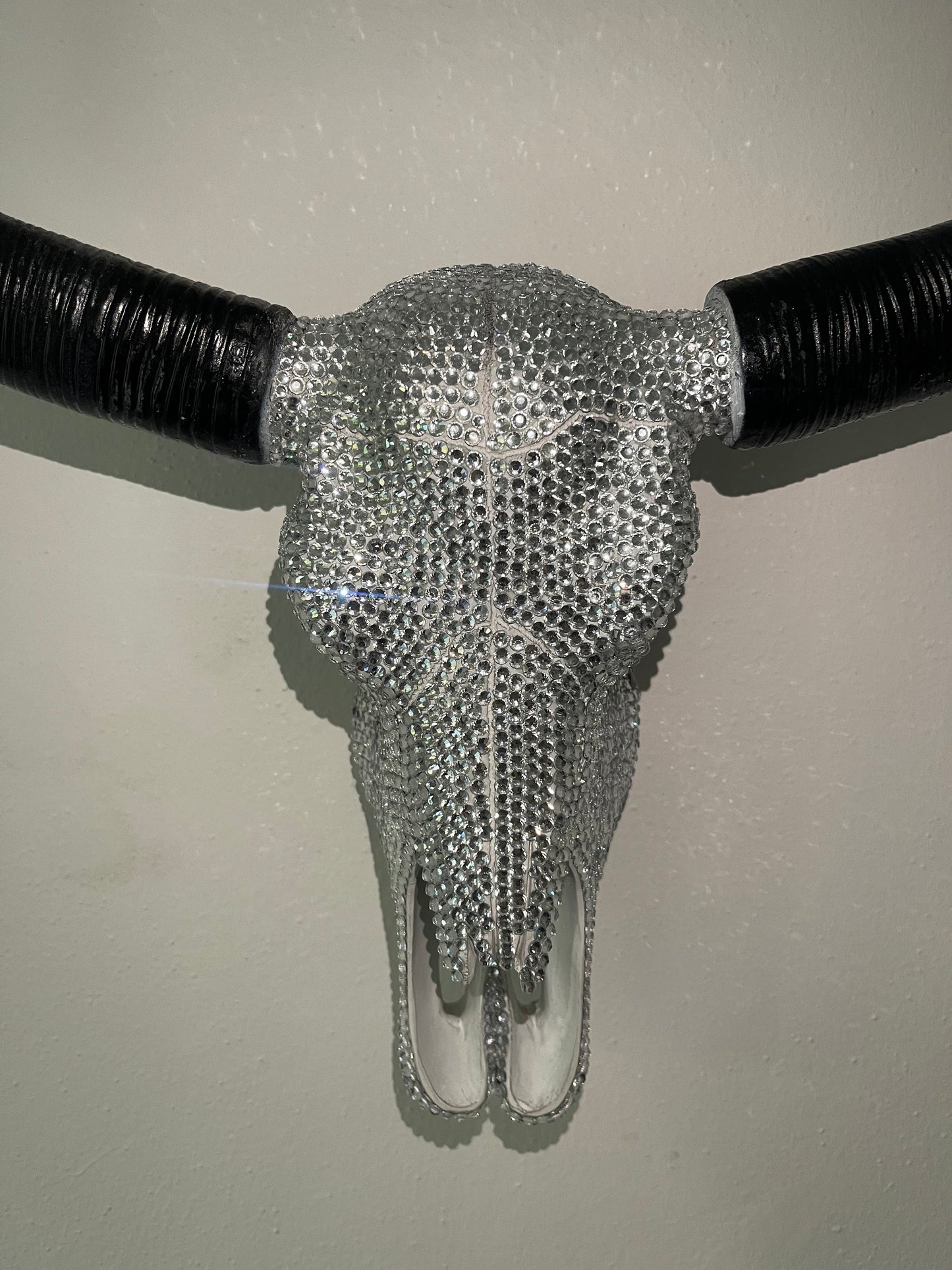 Buffalo Head Cristal Strass