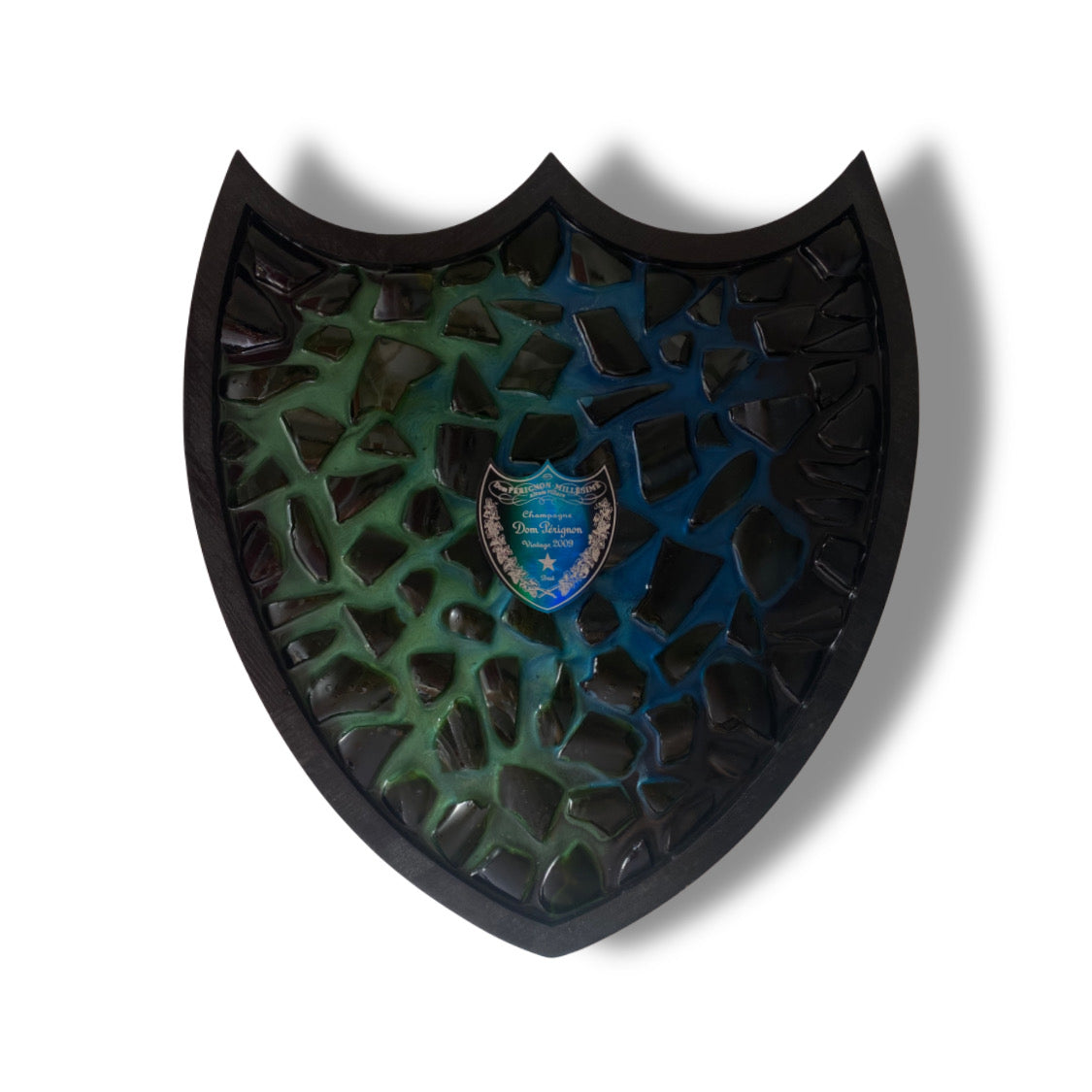 Dom Pèrignon Bouclier Peinture Vintage 2009 Tokujin Yoshioka Édition Limitée