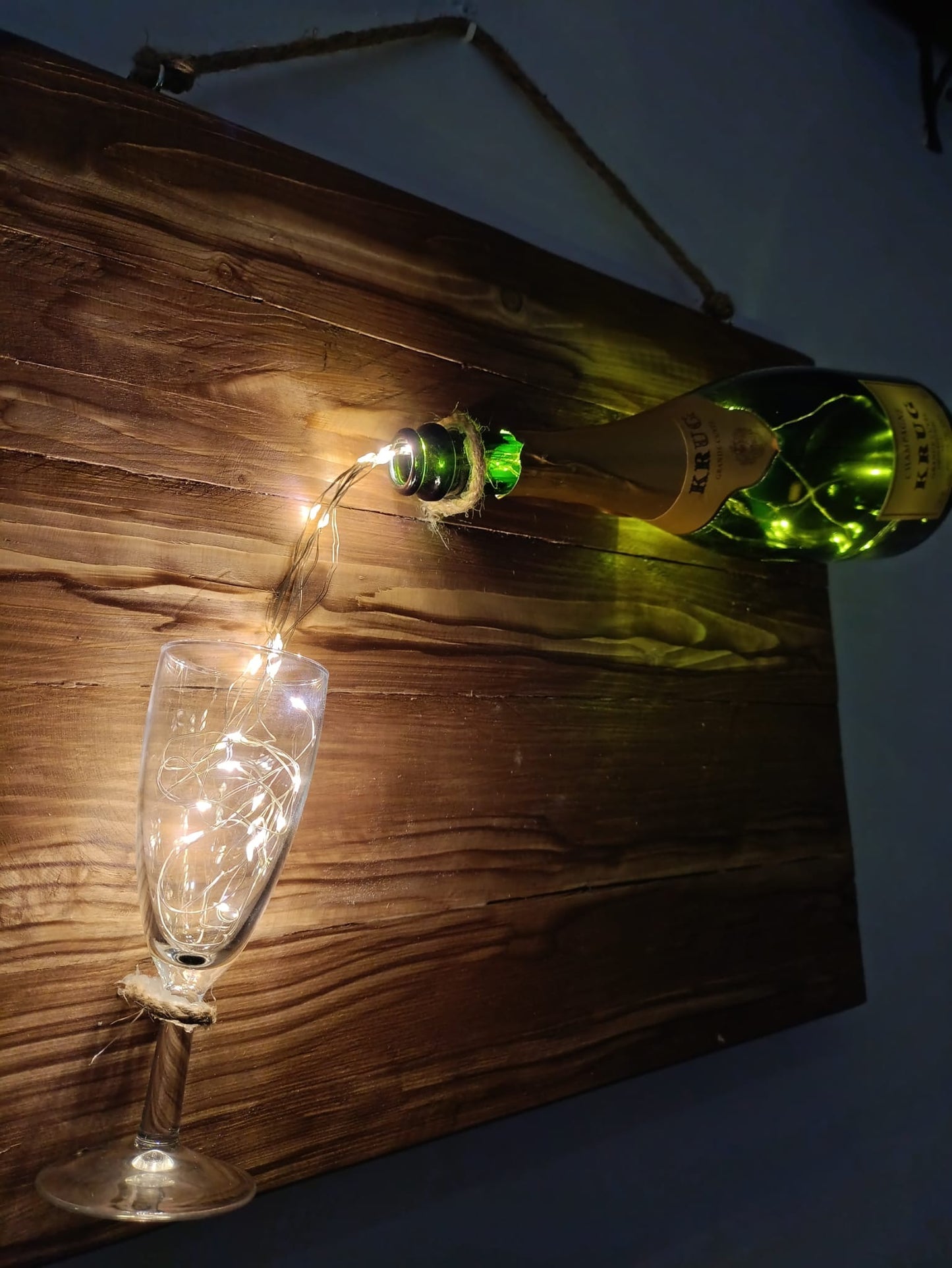Quadro Artigianale Krug Champagne