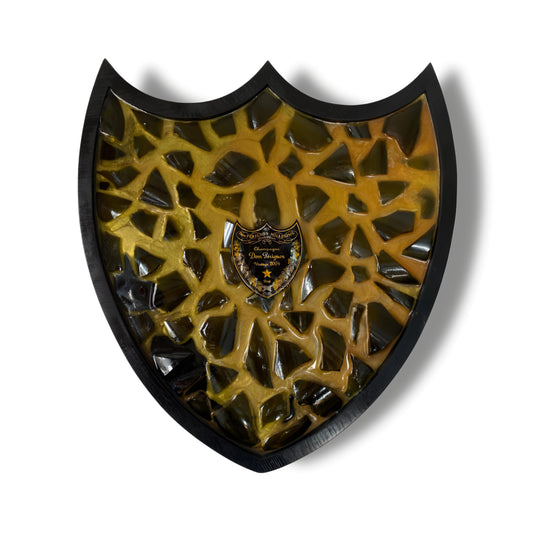 Dom Pèrignon Vintage 2004 shield picture Jeff Koons Limited Edition