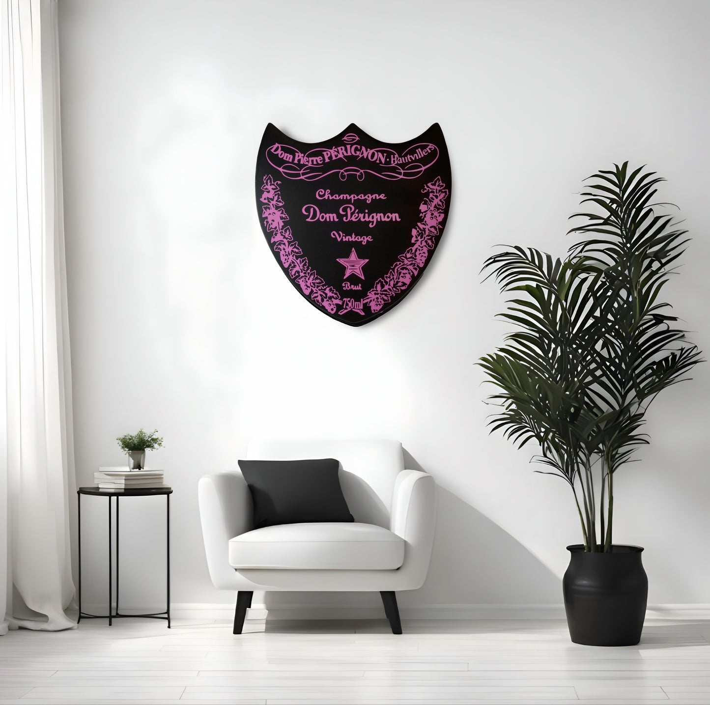 Dom Pèrignon Imagen de cuero Rosé Luminous Rosé