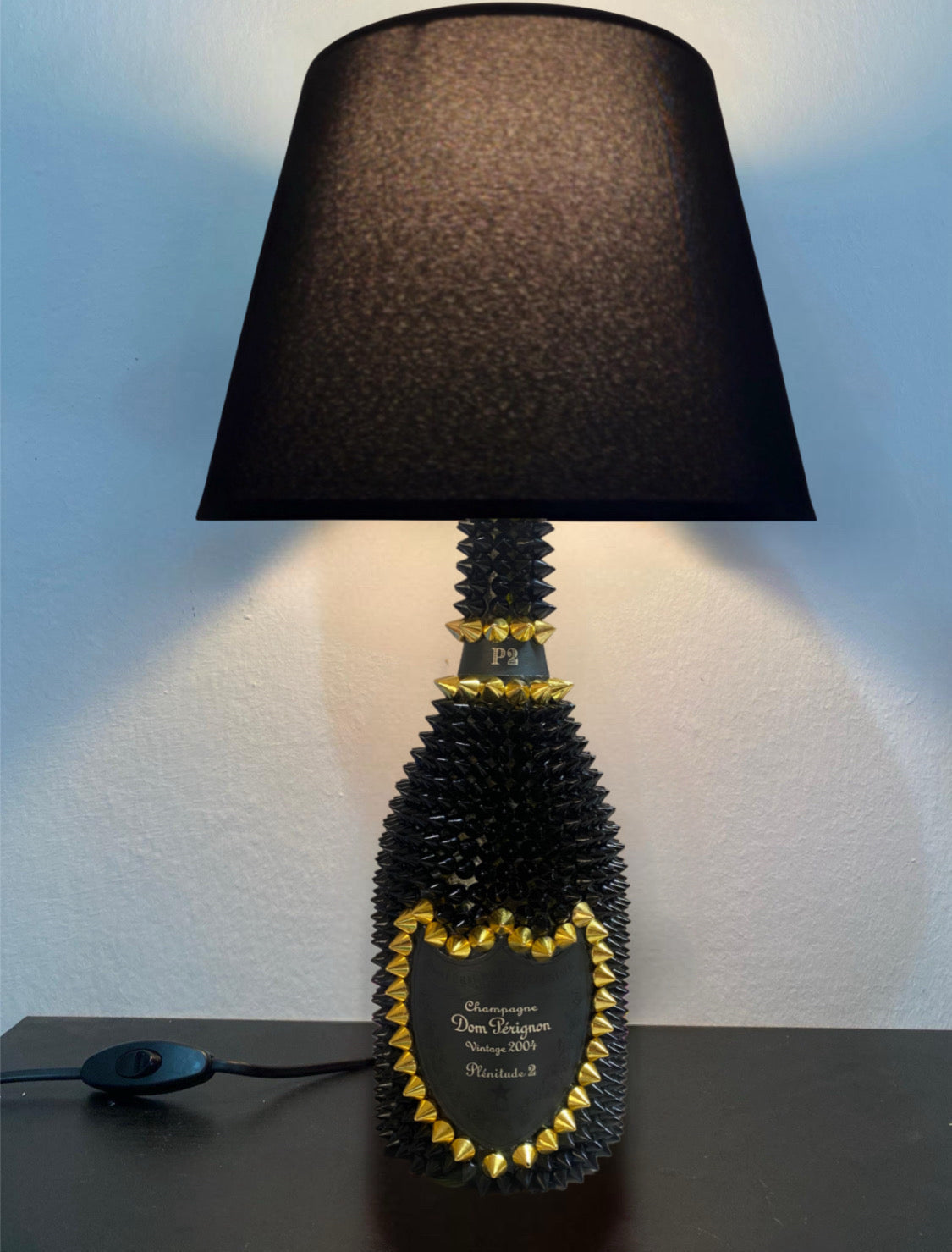 Lampada Dom Pèrignon Vintage 2004 P2 Oro Nero
