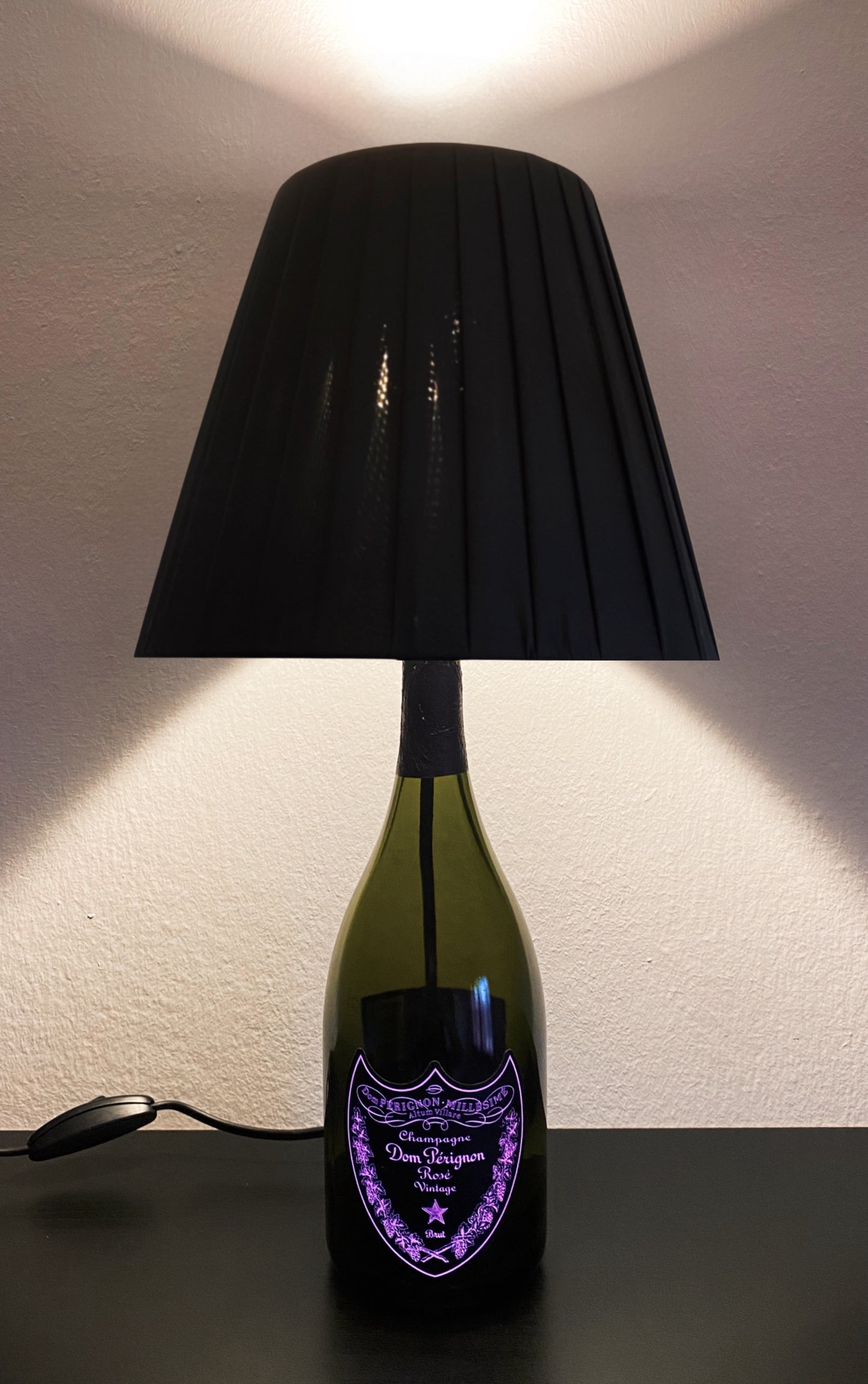 Lampada Dom Pèrignon Vintage Luminoso Rosado