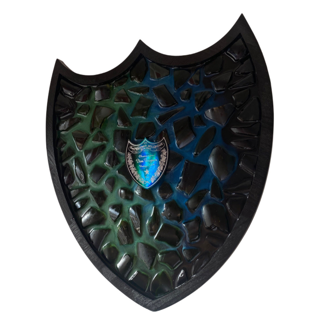 Dom Pèrignon Bouclier Peinture Vintage 2009 Tokujin Yoshioka Édition Limitée