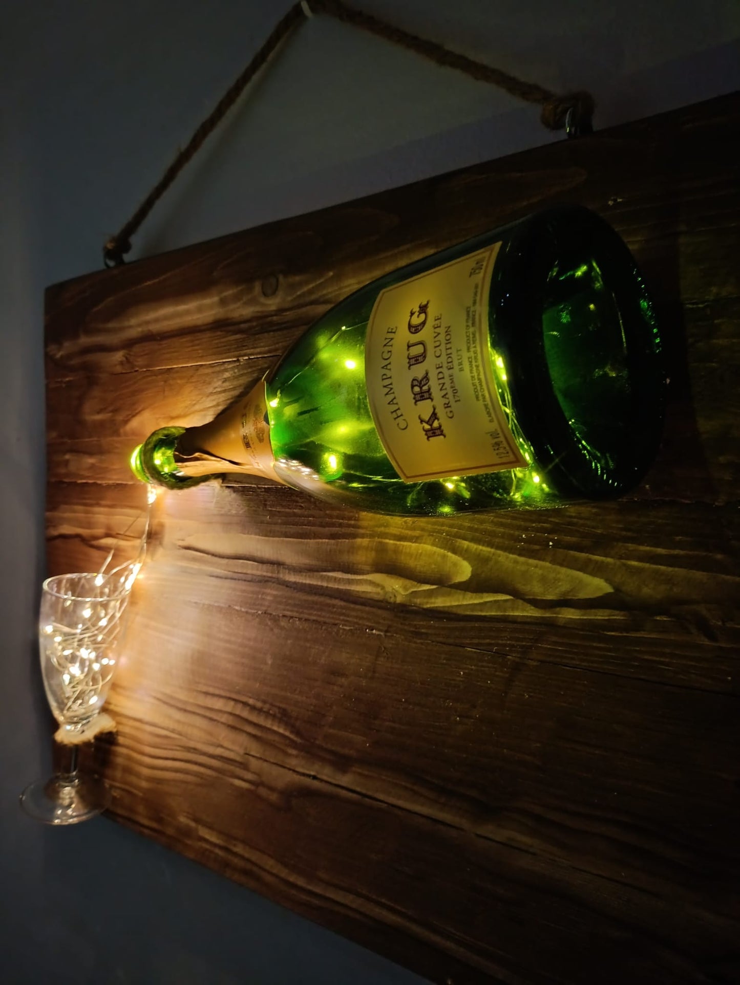 Quadro Artigianale Krug Champagne