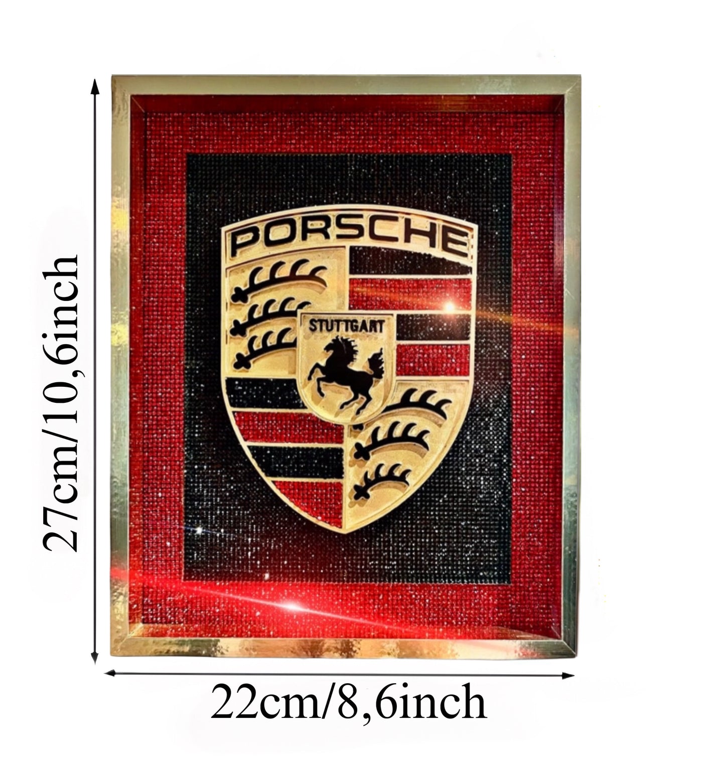 Quadro Logo Porsche Strass