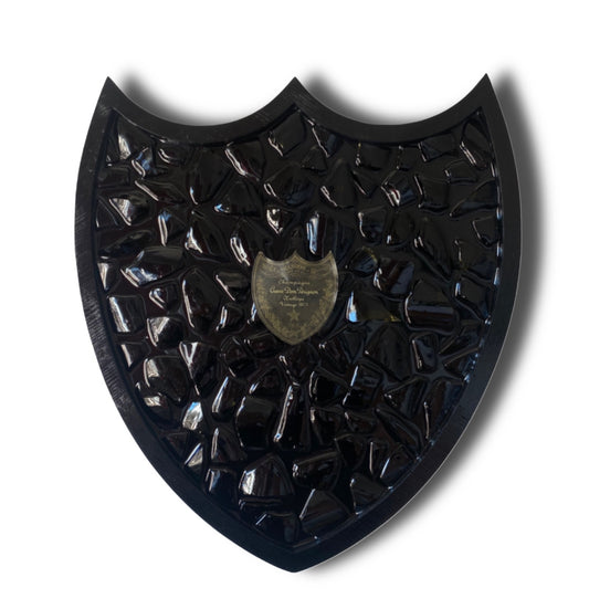 Dom Pèrignon Vintage Oenotheque 1973 shield painting
