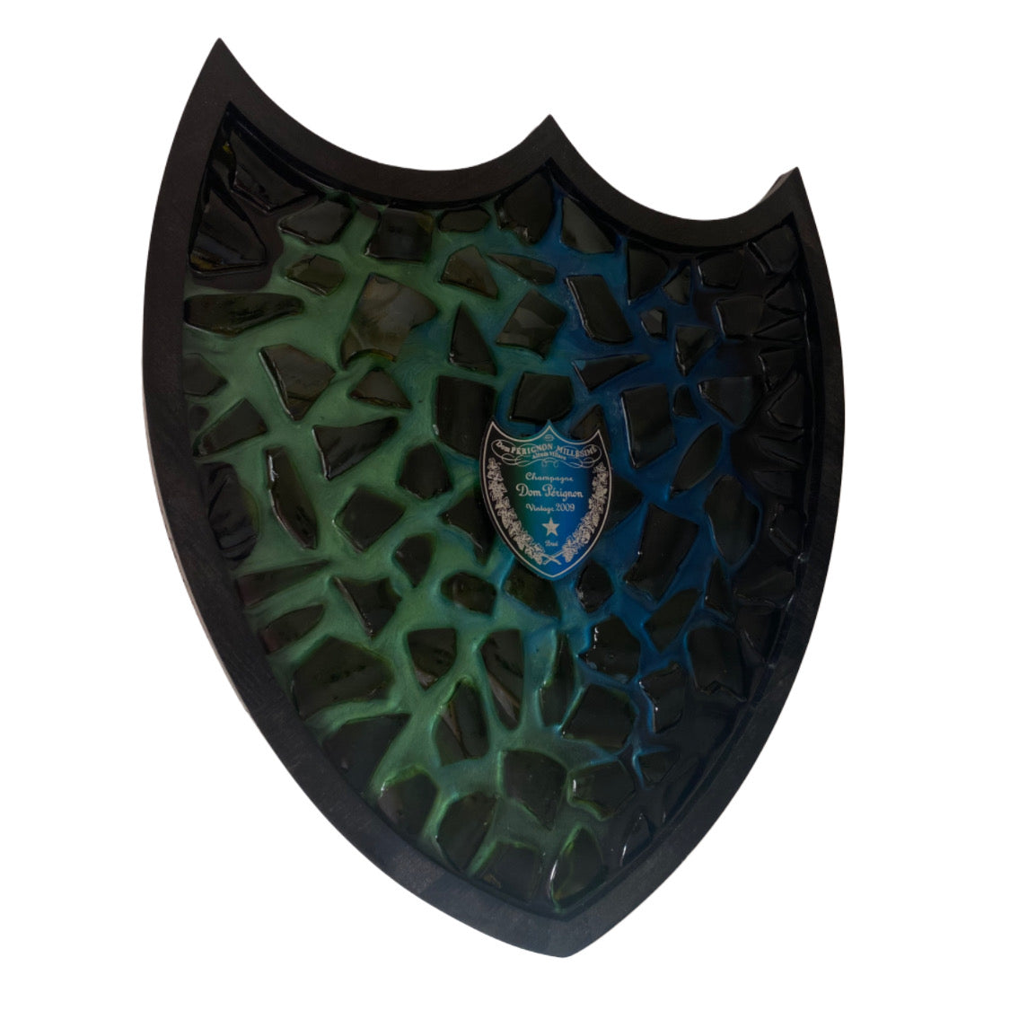 Dom Pèrignon Bouclier Peinture Vintage 2009 Tokujin Yoshioka Édition Limitée