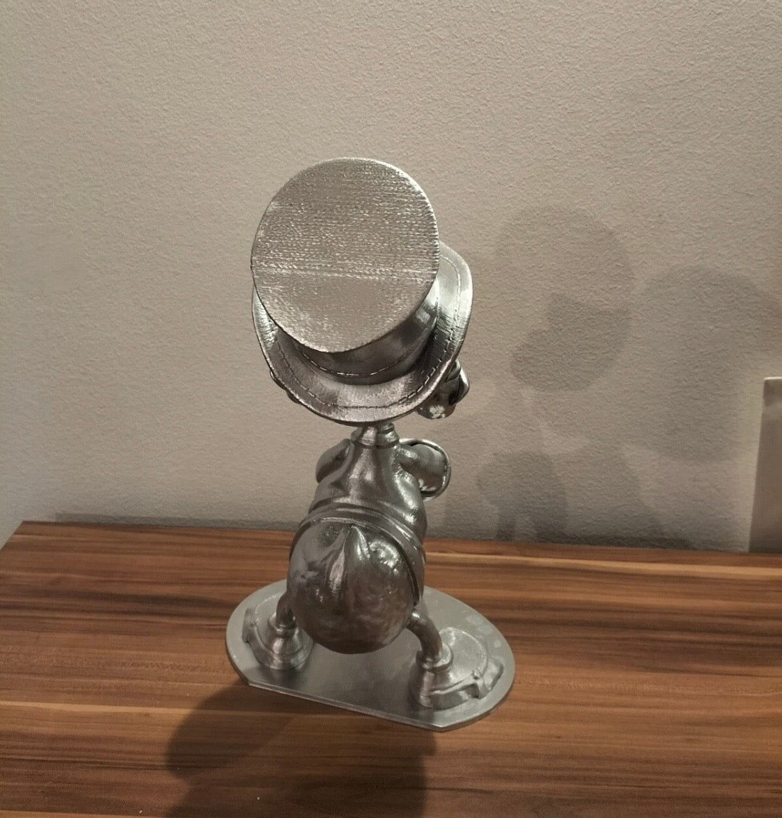 Statua Scrooge Mc Duck con Bastone Argento