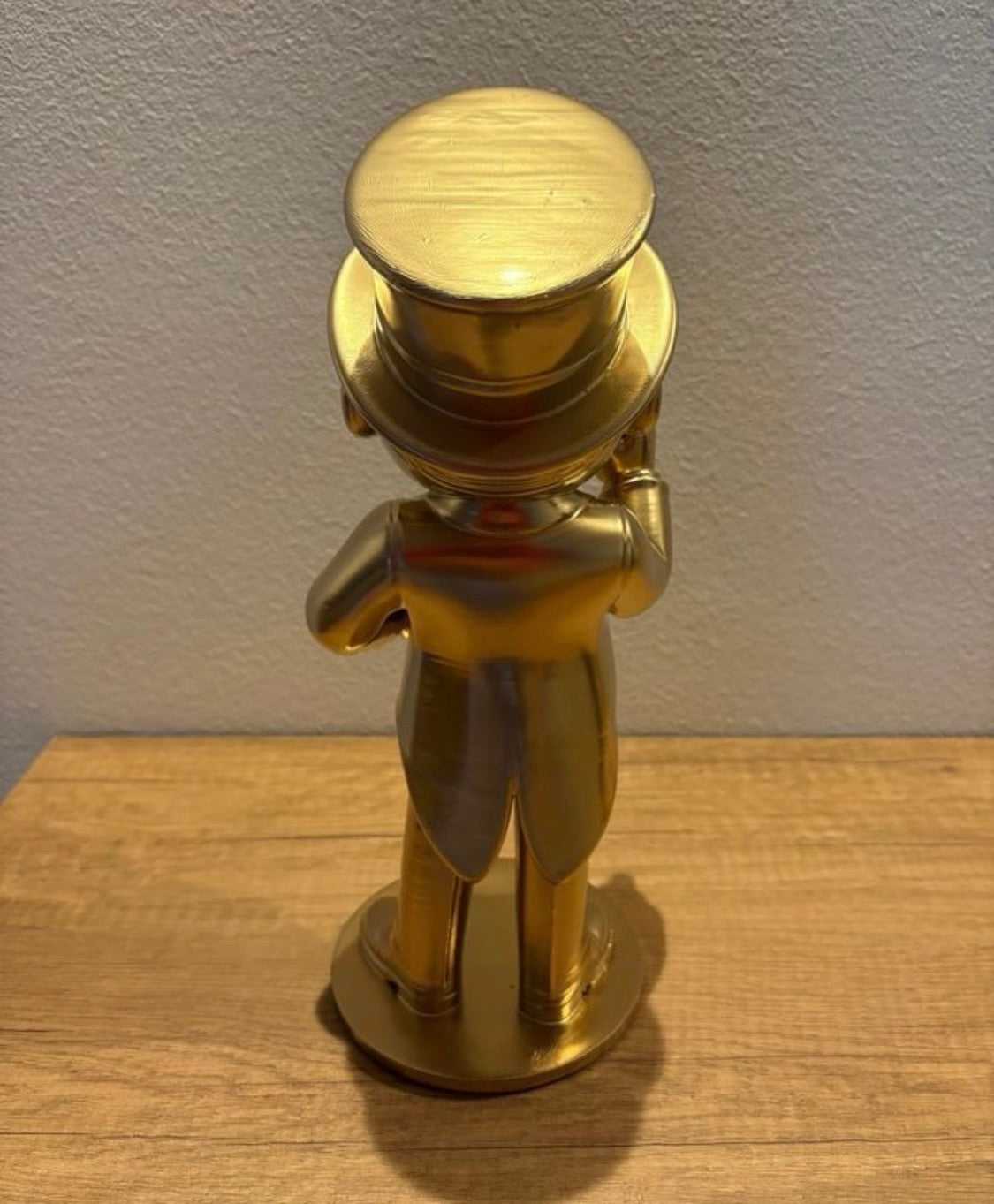 Mr Monopoly Statua 3D con Sigaro