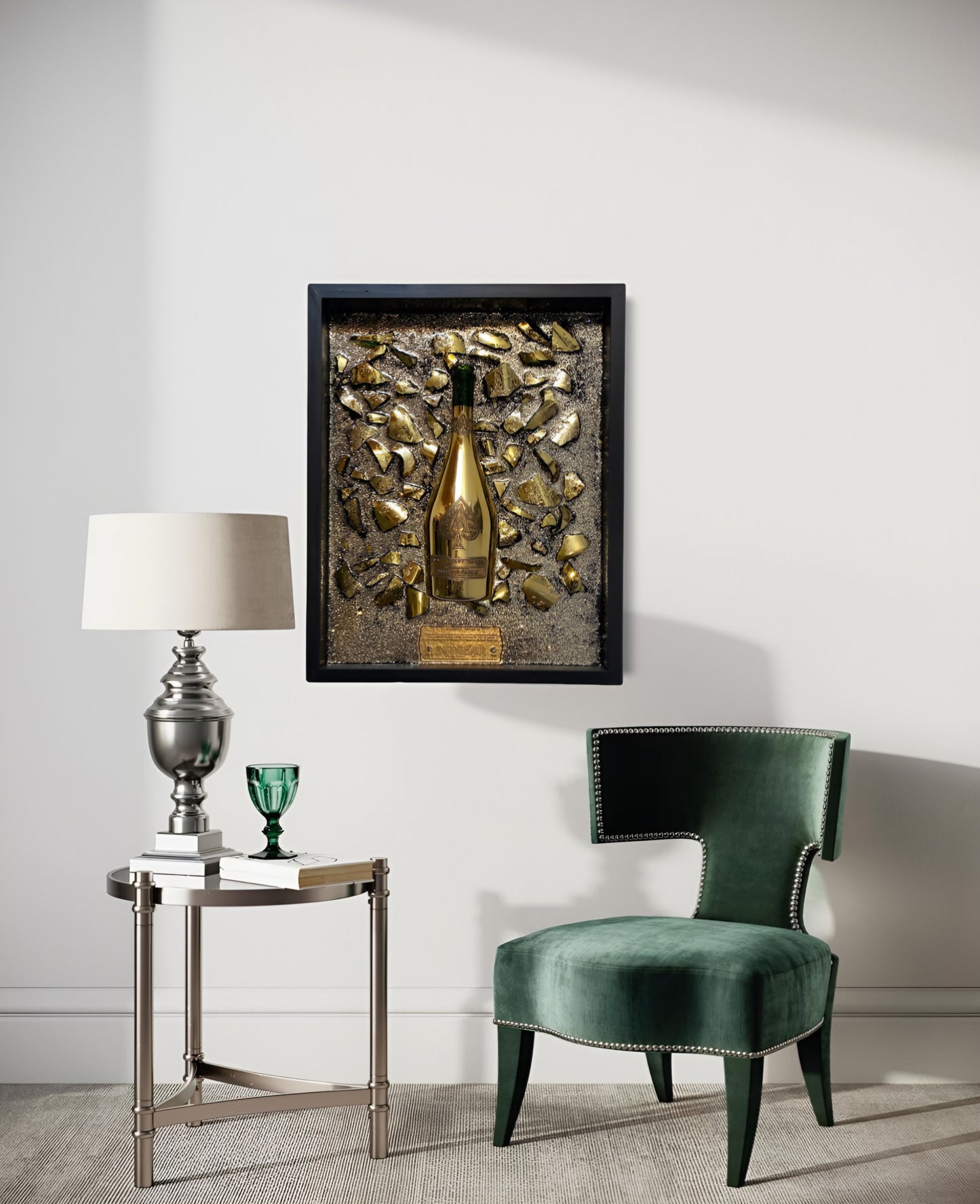 Quadro Armand De Brignac Gold Brillante