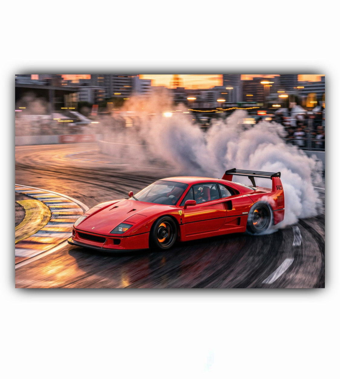 Ferrari F40 Stampa su Tela