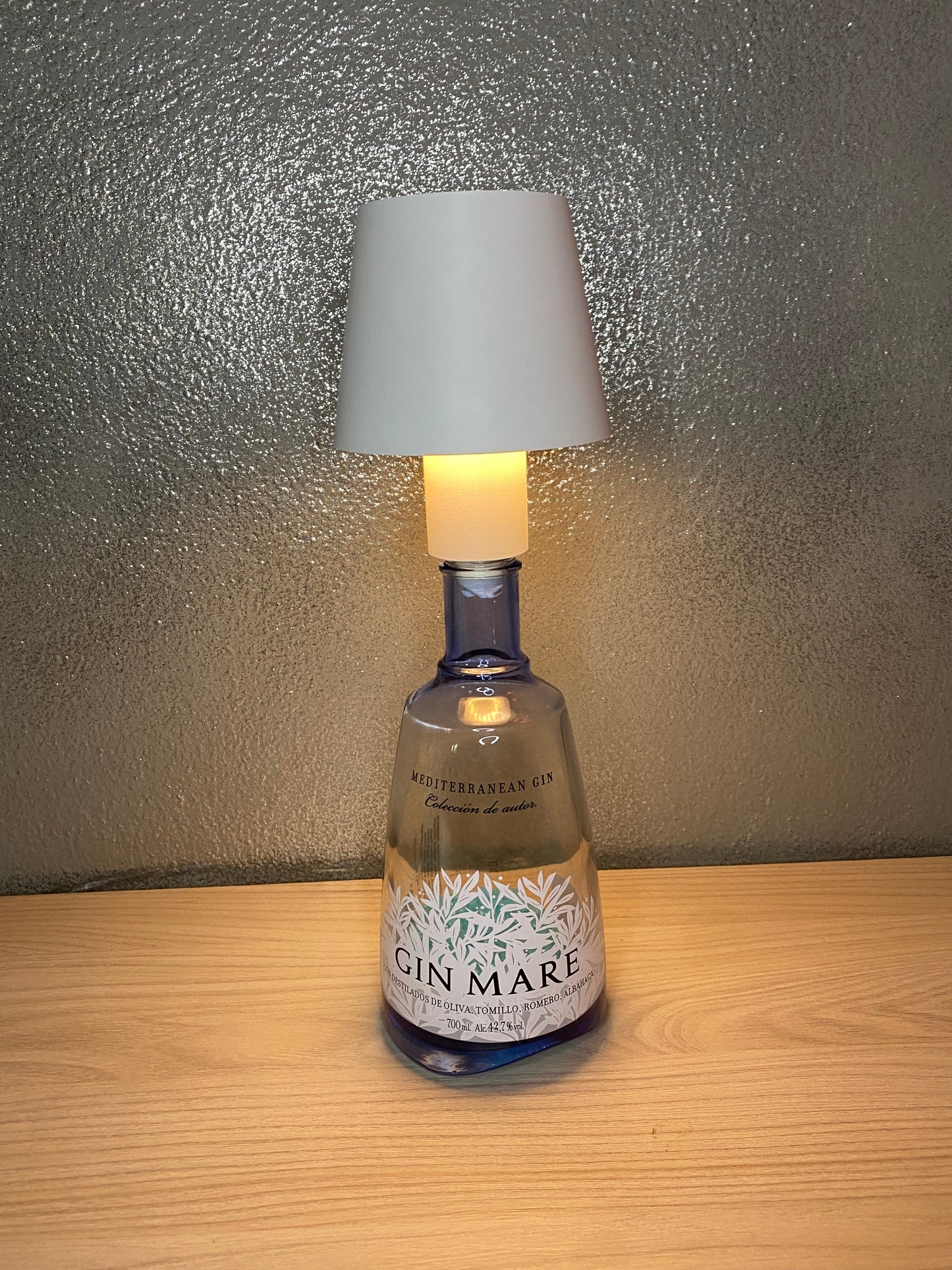 Lampada Gin Mare USB Pietre Fluorescenti