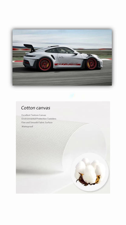 Porsche 911 GT3 RS Stampa su Tela