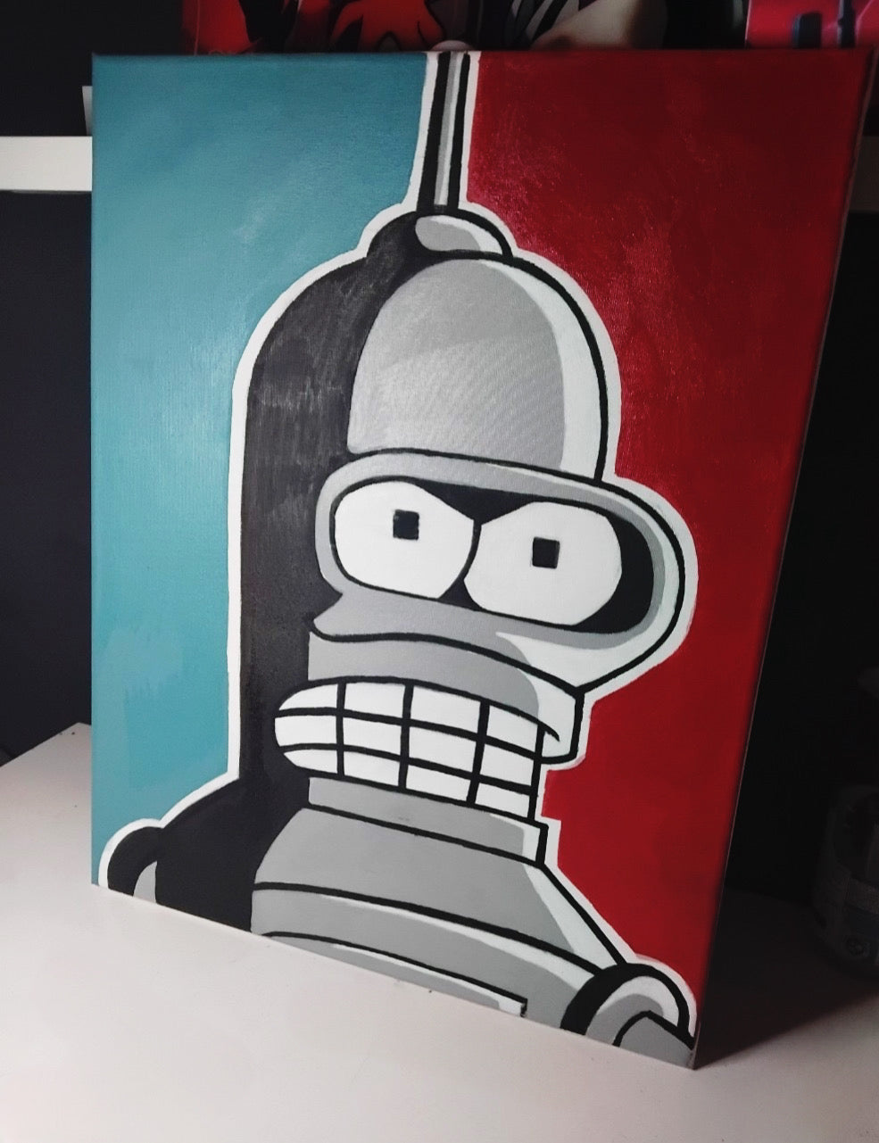 Tela Bender Robot Futurama