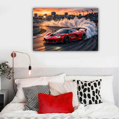 Ferrari FXX K Stampa su Tela