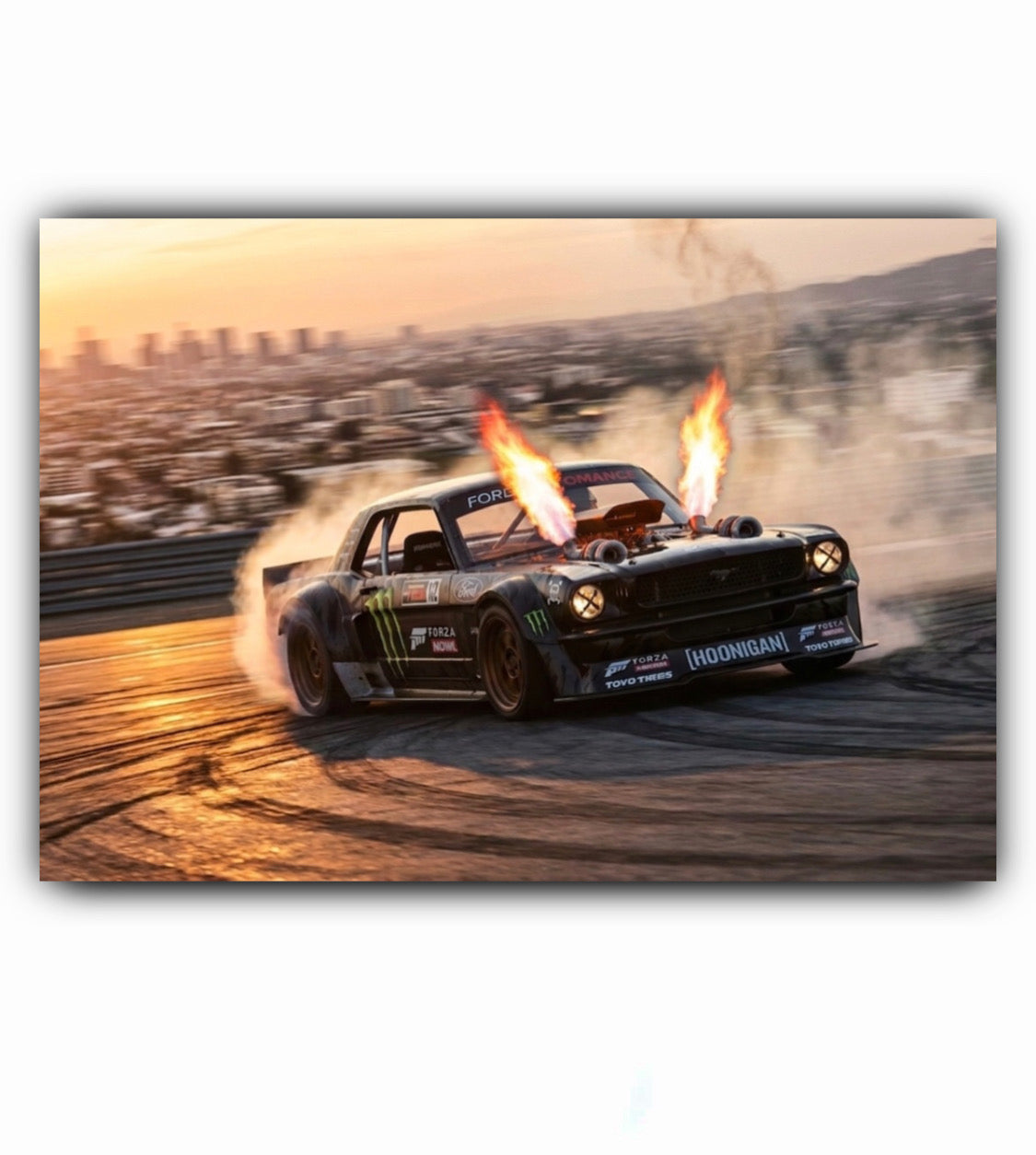 Ford Mustang Hoonicorn Stampa su Tela