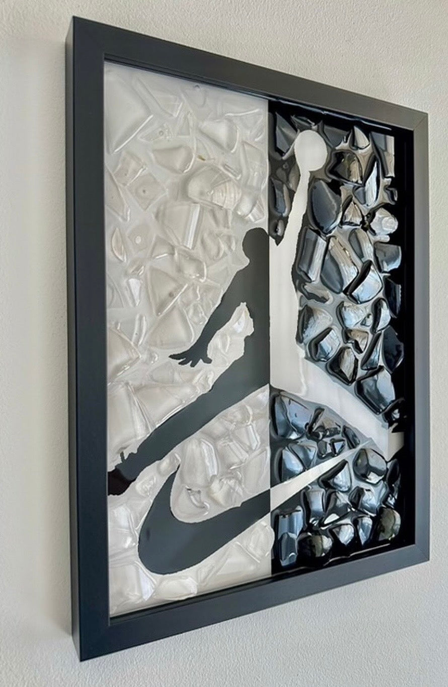 Air Jordan Glasbild