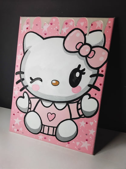 Tela Hello Kitty Versione Stelle e Strass Edizione Limitata