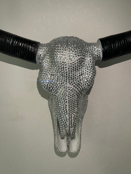 Buffalo Head Cristal Strass
