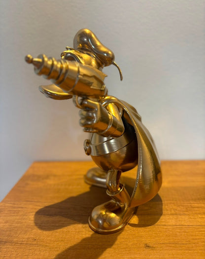 Statua Donald Duck con Pistola
