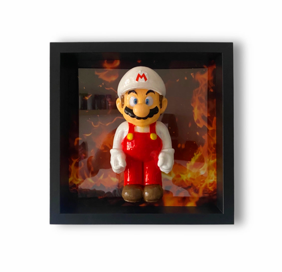 Quadro Super Mario Bros Fuoco