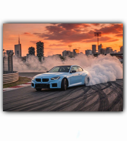 Bmw M2 G87 Stampa su Tela