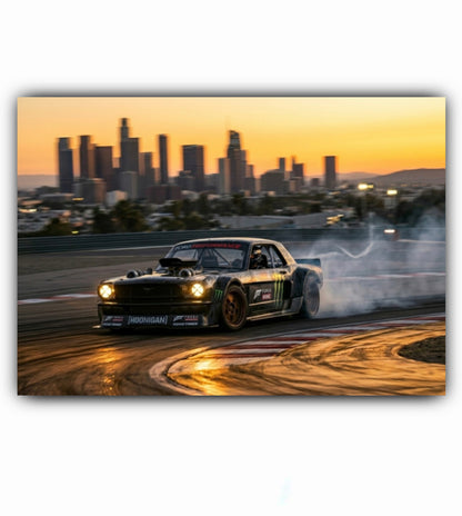 Ford Mustang Hoonicorn Stampa su Tela