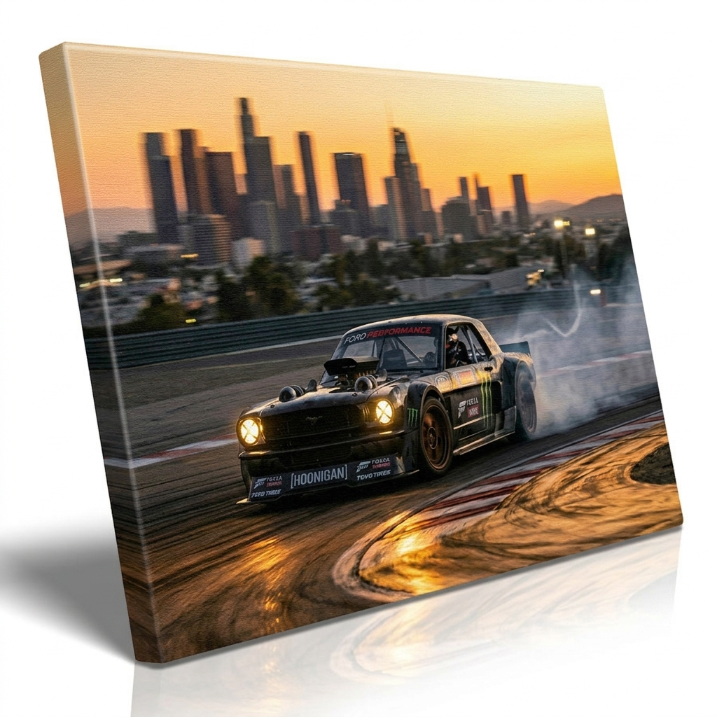 Ford Mustang Hoonicorn Stampa su Tela
