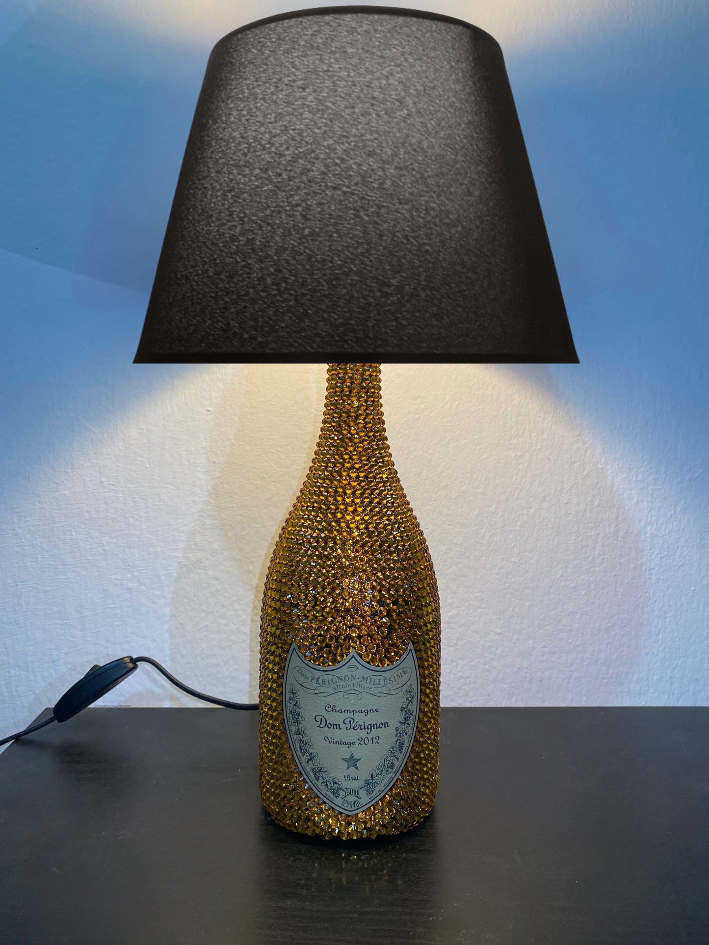 Lámpara Dom Pèrignon Vintage Oro Strass