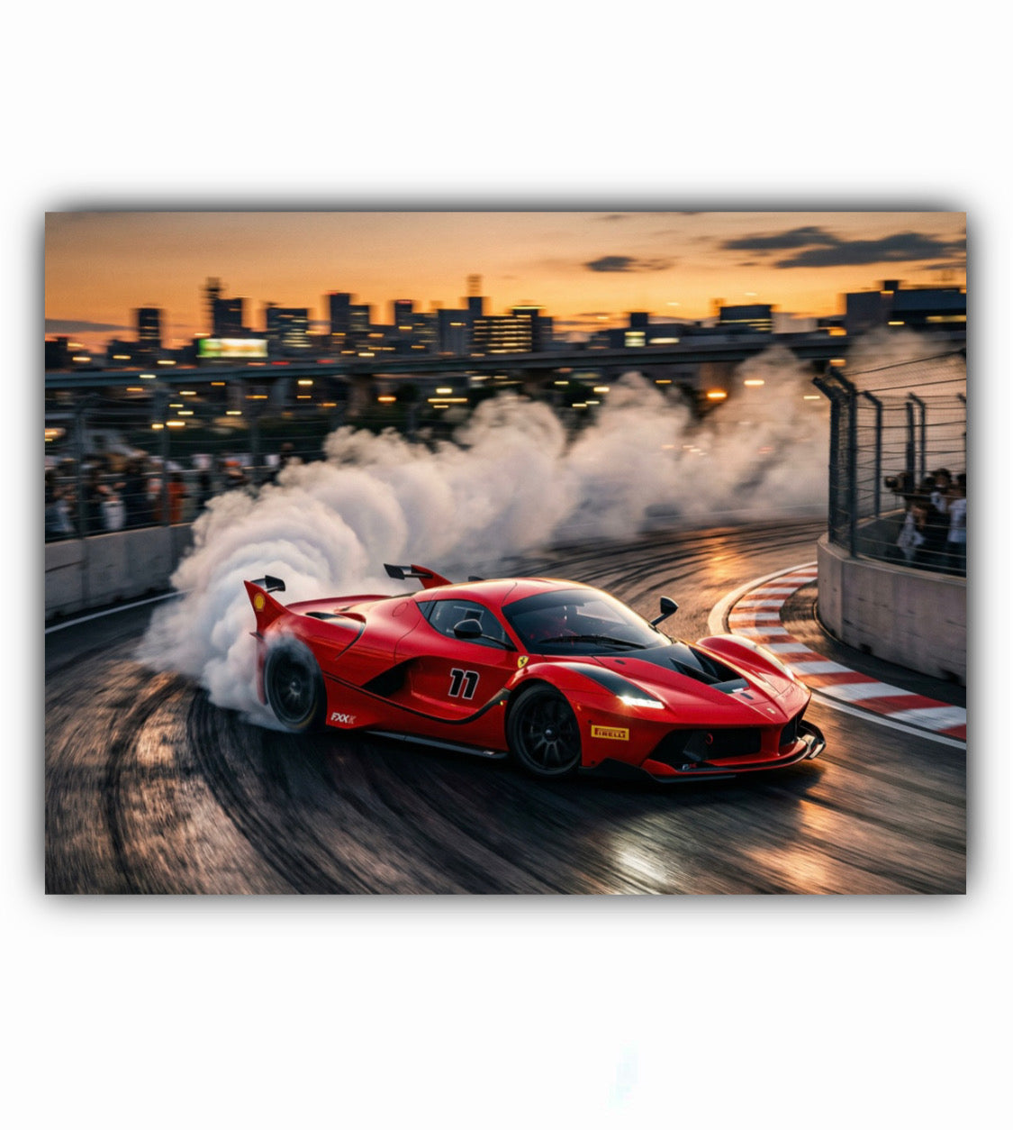 Ferrari FXX K Stampa su Tela