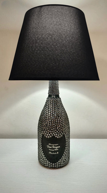 Lampada Dom Pèrignon Vintage 2004 P2 Strass Argento