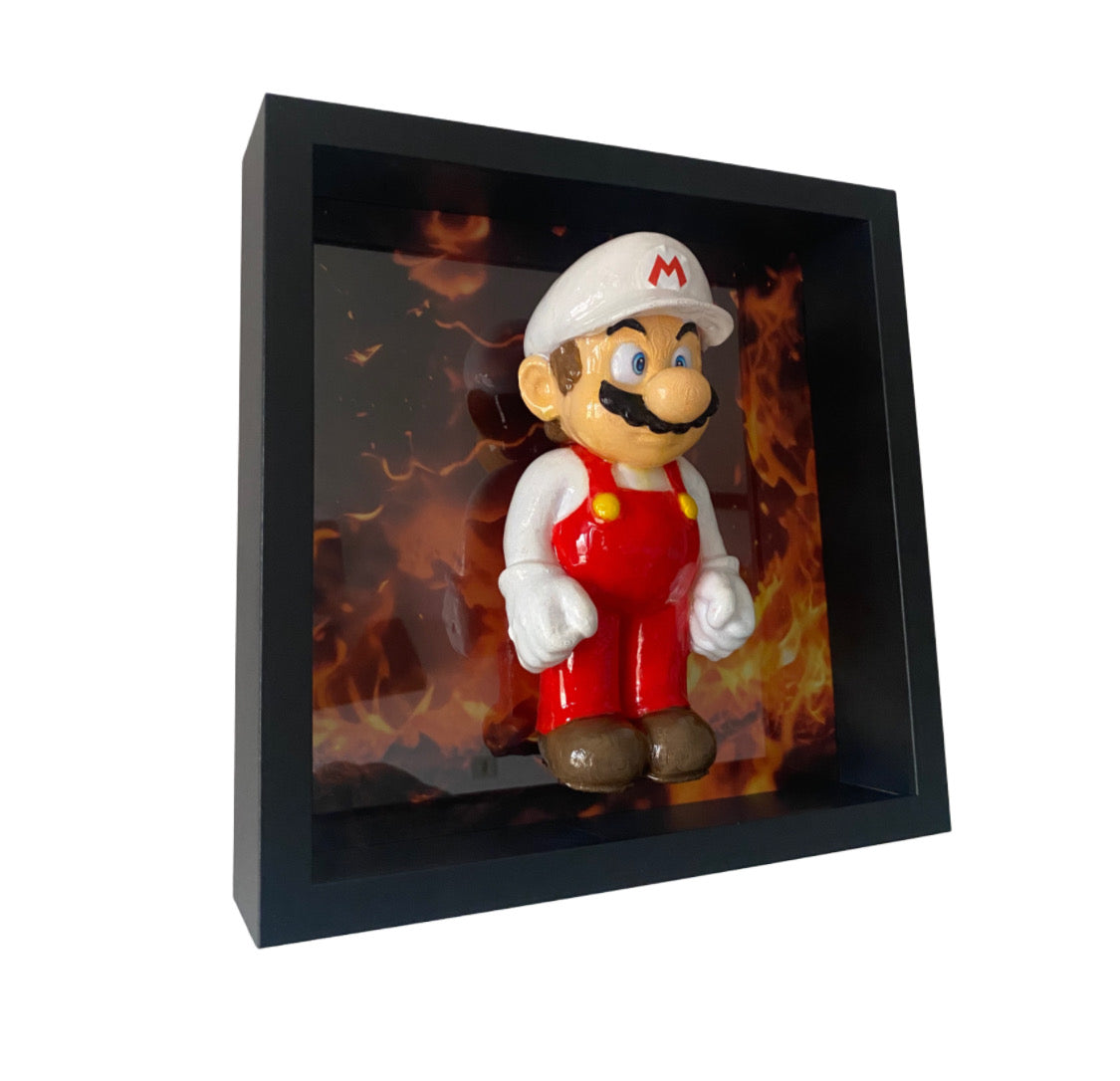 Quadro Super Mario Bros Fuoco