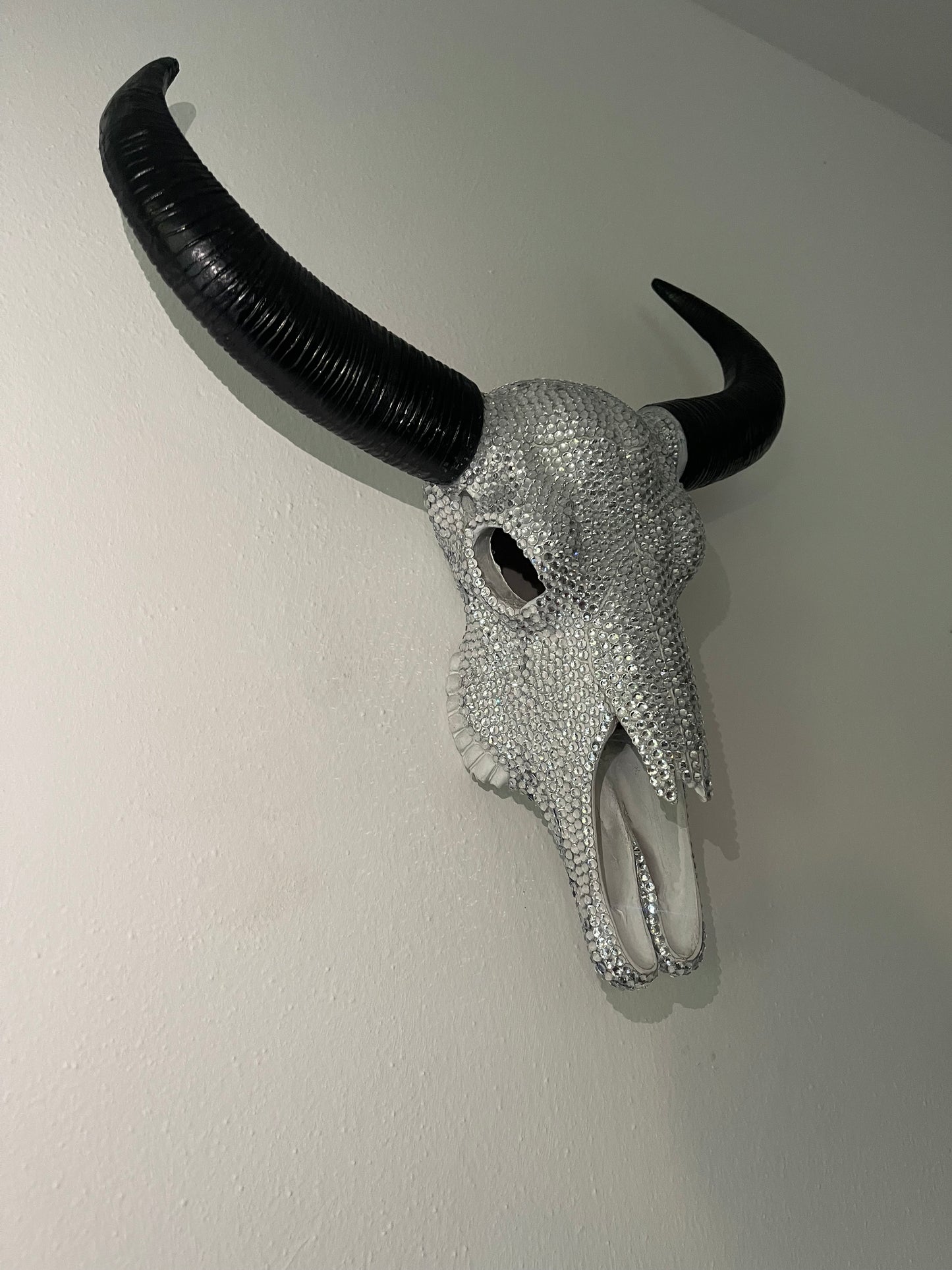 Buffalo Head Cristal Strass