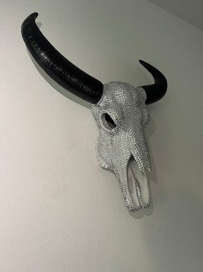 Buffalo Head Cristal Strass