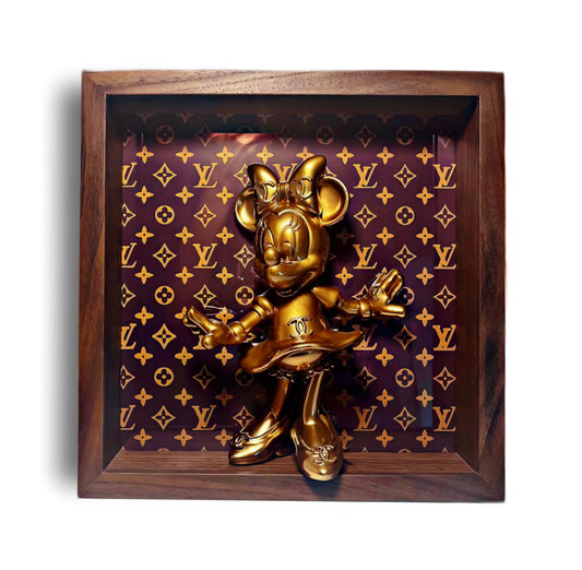 Quadro Minnie Louis Vuitton