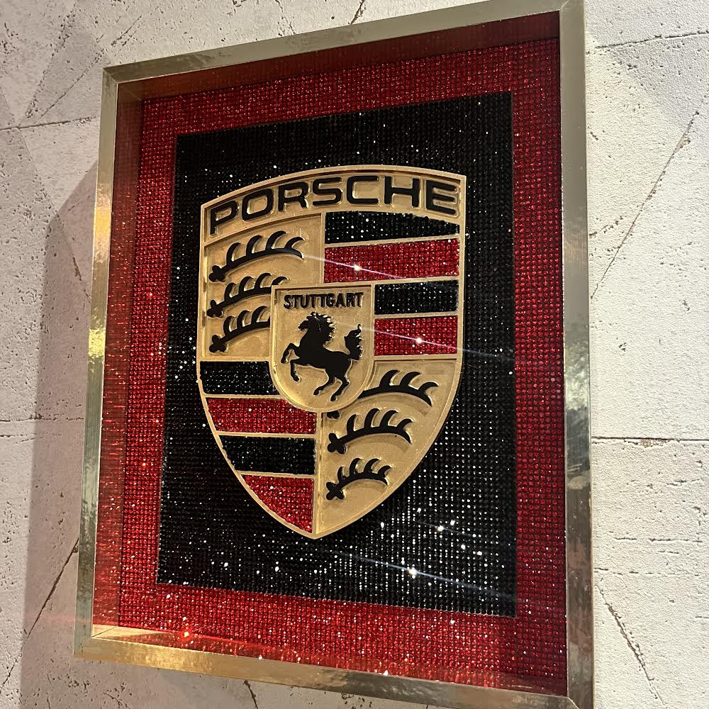 Quadro Logo Porsche Strass