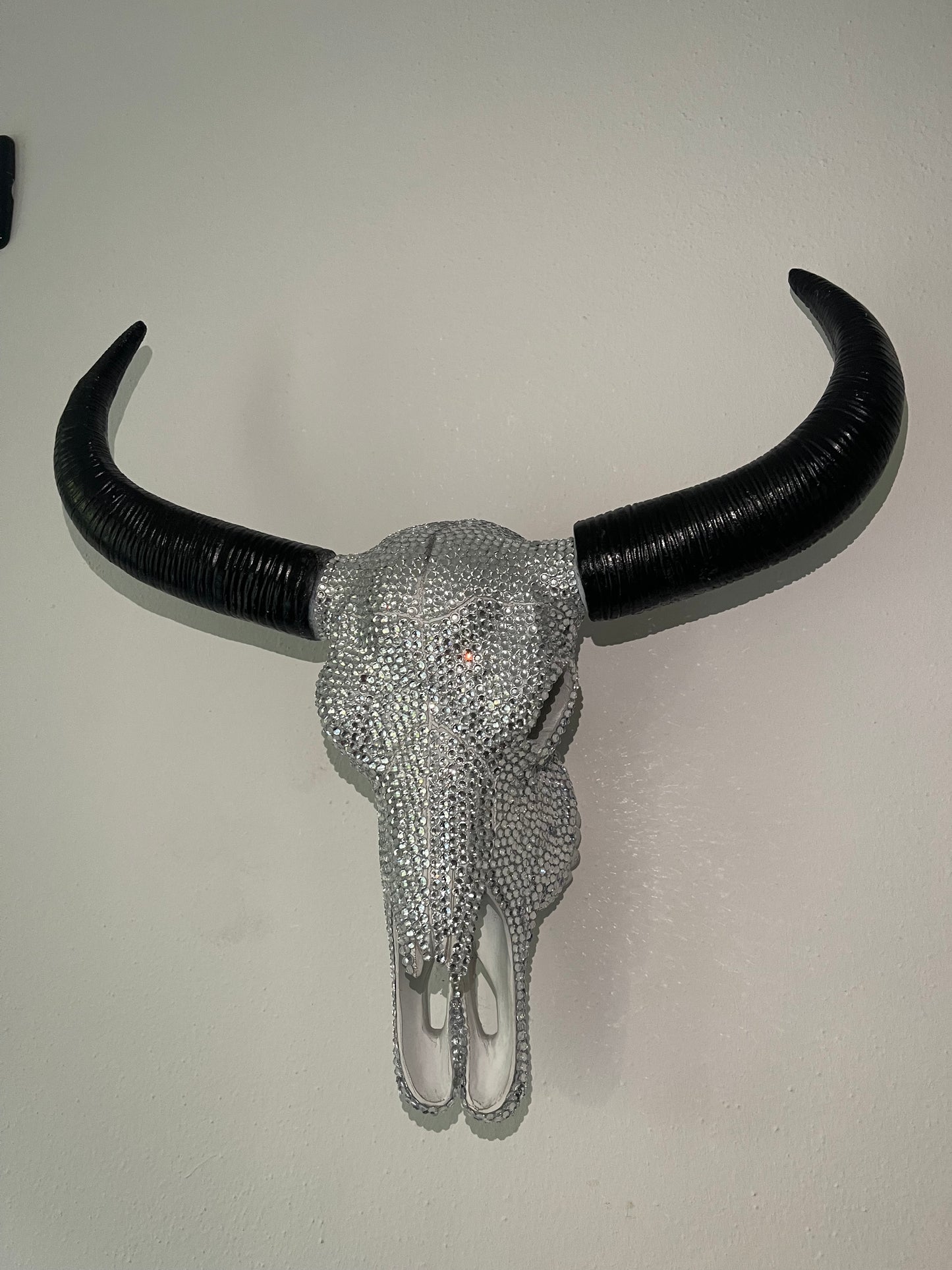 Buffalo Head Cristal Strass