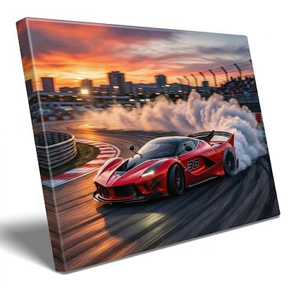 Ferrari FXX K Stampa su Tela