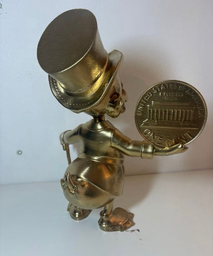 Scrooge Mc Duck Statua 3D con Moneta Usa e Bastone