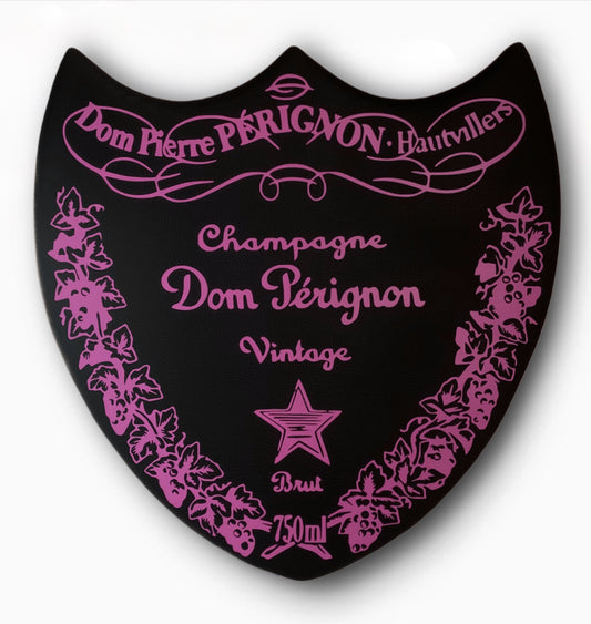 Quadro Dom Pèrignon Luminous Rosé Pelle