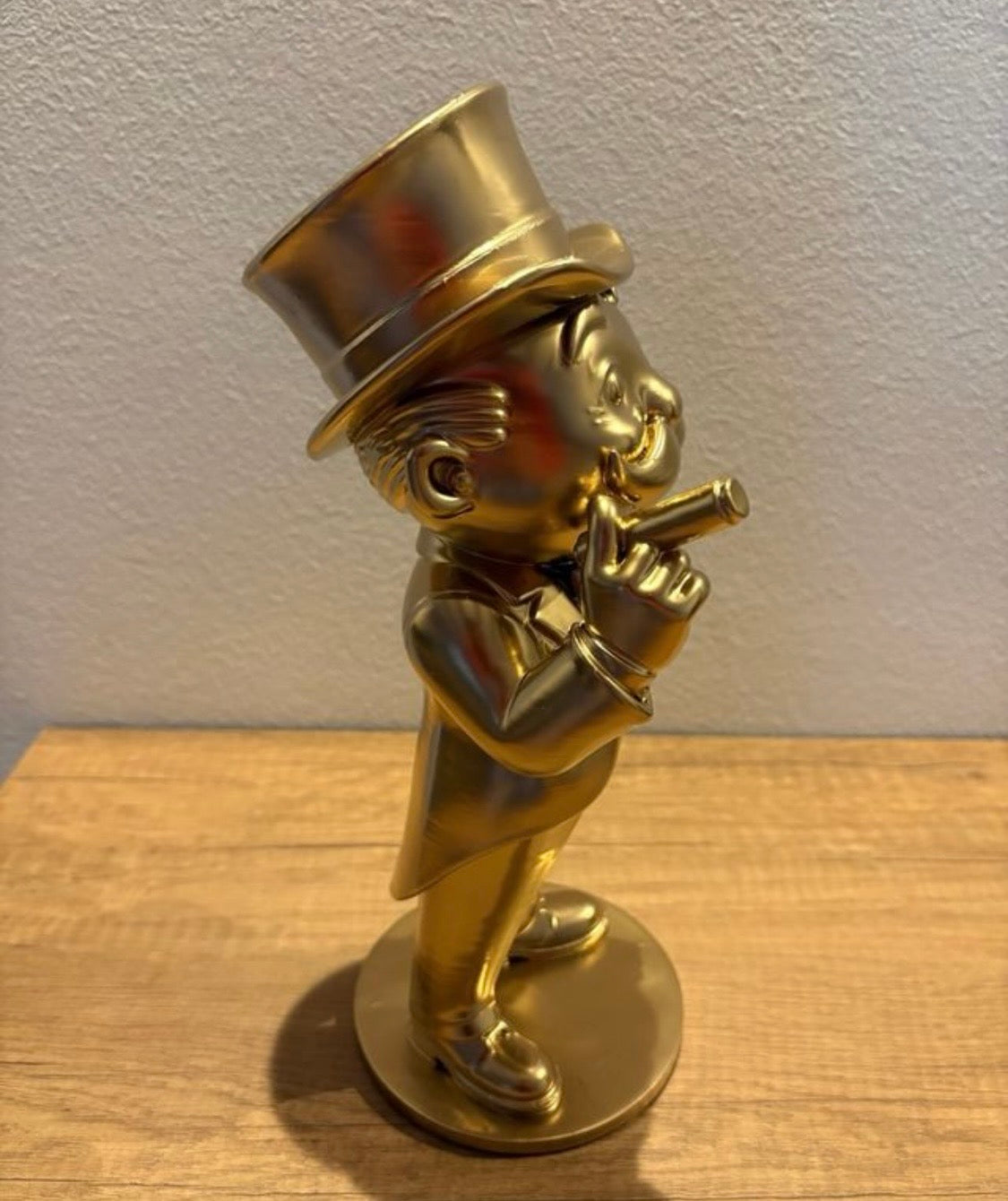 Mr Monopoly Statua 3D con Sigaro