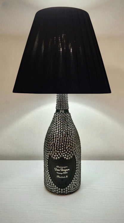 Lampada Dom Pèrignon Vintage 2004 P2 Strass Argento