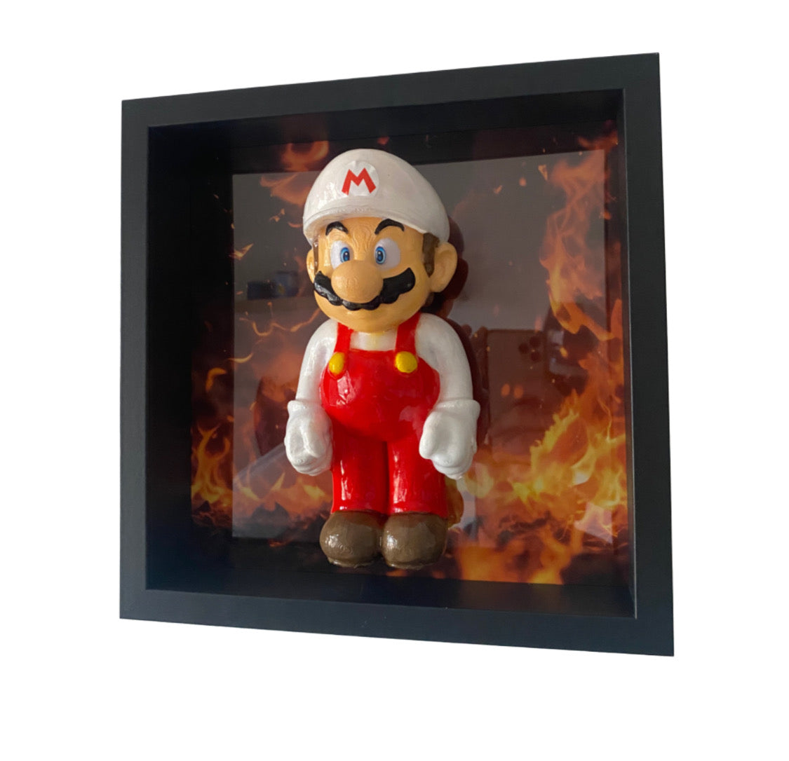 Quadro Super Mario Bros Fuoco