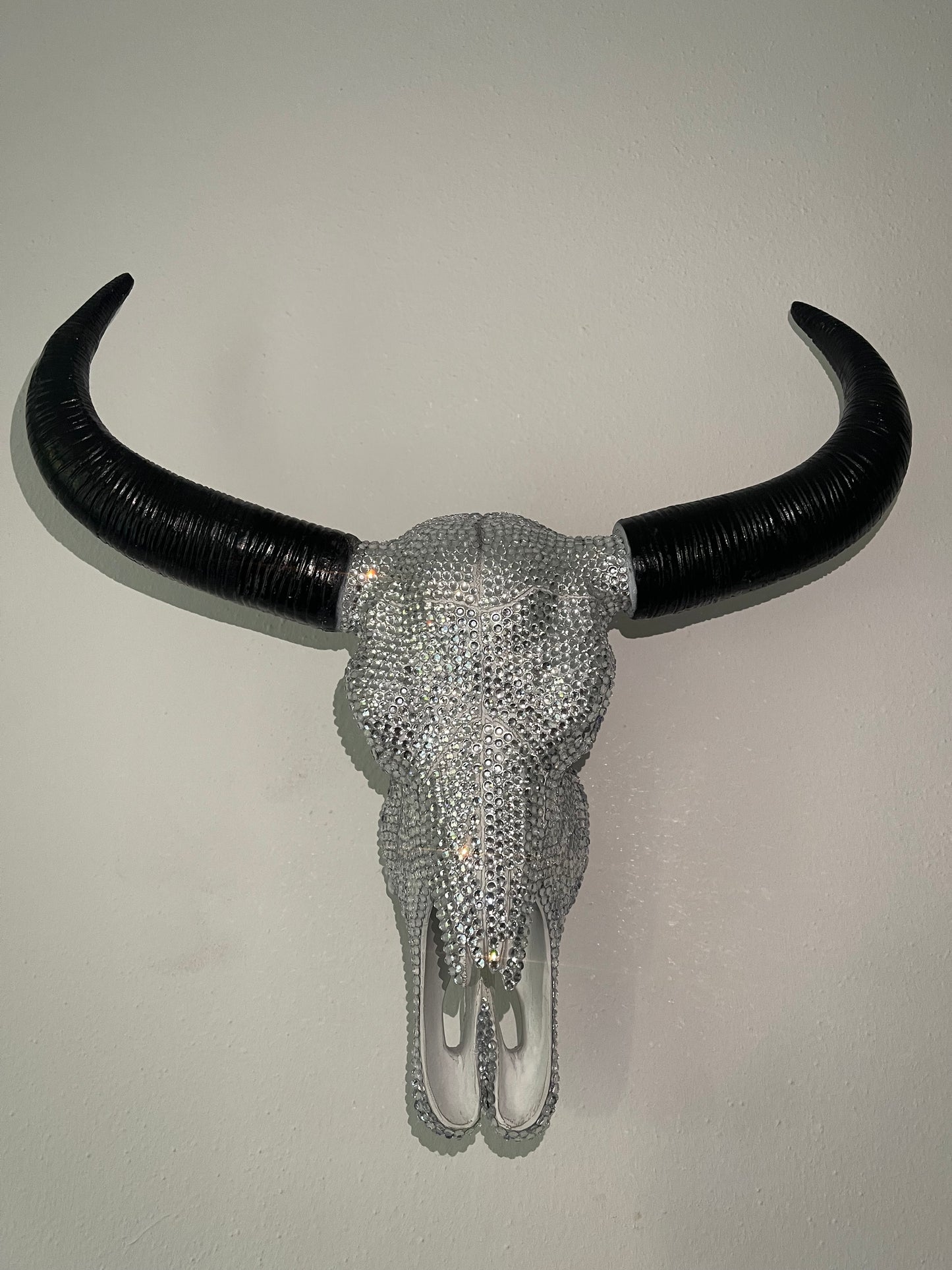 Buffalo Head Cristal Strass