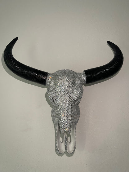 Buffalo Head Cristal Strass