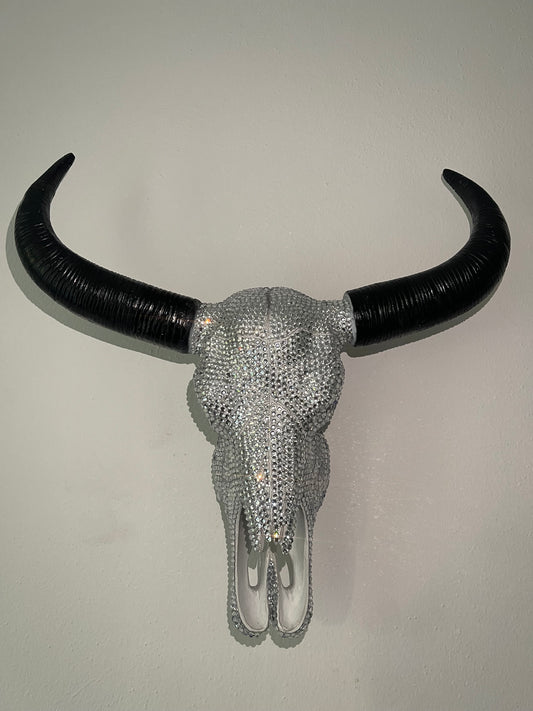 Buffalo Head Cristal Strass