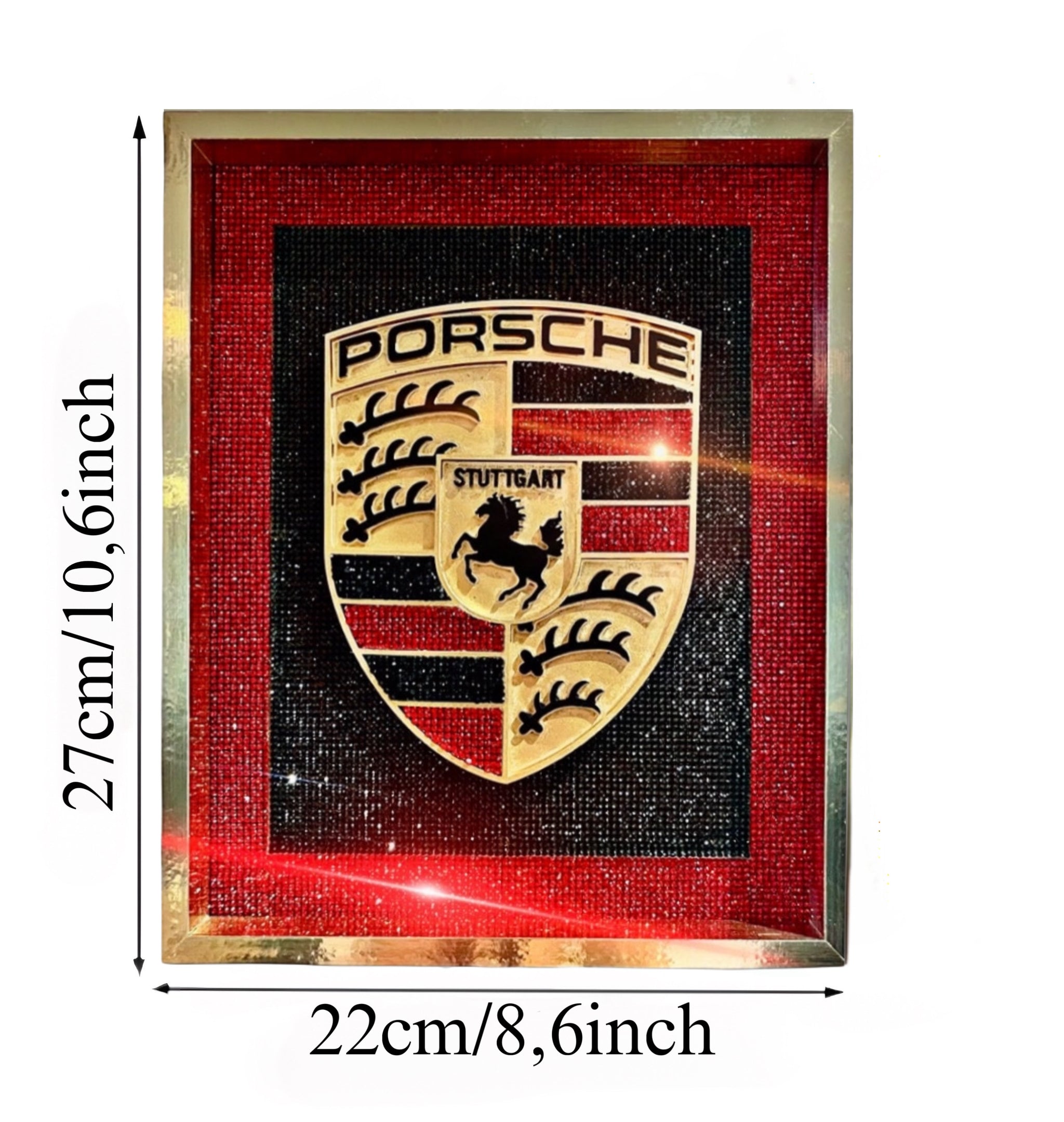 Quadro Logo Porsche Strass
