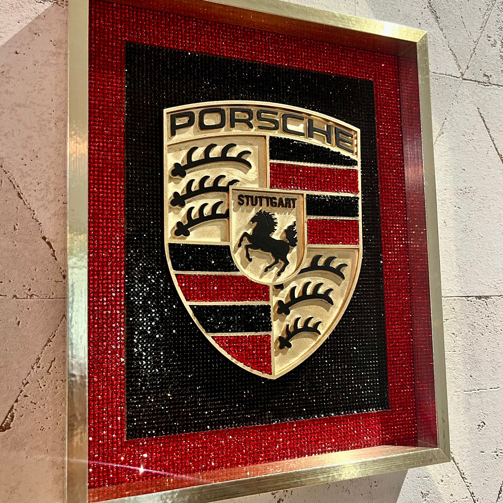 Quadro Logo Porsche Strass